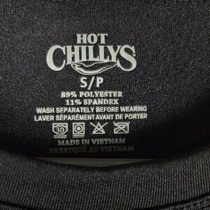 Hot Chilly's Shirt + Pants - Men's Size Small Base Layer Long Underwear Black